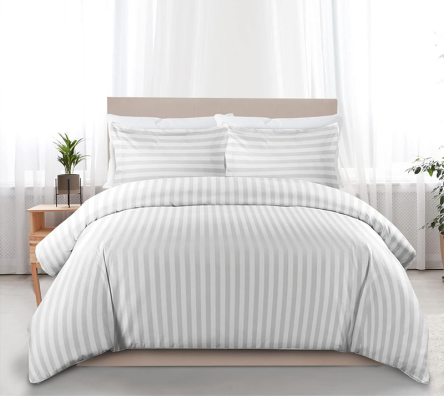 Bedding set with duvet cover and pillowcases